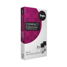 Картриджи Logic Compact 1,6 мл (2 шт) Ягодный Фреш 5%