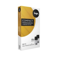 Картриджи Logic Compact 1,6 мл (2 шт) Тропический Мусс 5%