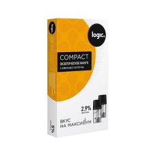 Картриджи Logic Compact 1,6 мл (2 шт) Экзотическое манго 2,9%