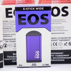 ЧЕРНИКА МАЛИНА МЯТА EOS 600 затяжек E-stick wide 2,7 ml 4% nic