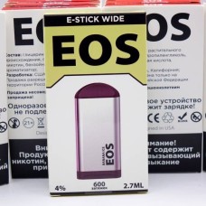 БАНАН ЛЕД EOS 600 затяжек E-stick wide 2,7 ml 4% nic