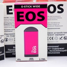 РОЗОВЫЙ ЛИМОНАД EOS 600 затяжек E-stick wide 2,7 ml 4% nic
