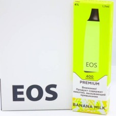 БАНАН МОЛОКО EOS Premium 400 затяжек 1,7 ml 4% nic